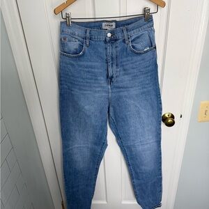 ASOS Blue Straight Leg Jeans